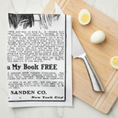 Krachtige manhood keukenhanddoek (Quarter Fold)