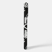 Krachtige Mud Cloth – Zwart & Wit Patroon Case-Mate iPhone Case (Achterkant / Rechts)