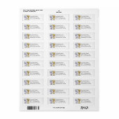 Krachtige muts, kies voor Studio Simple Etiket (Full Sheet)