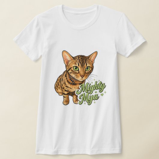Krachtige Mya V-hals T-shirt (Laagn)