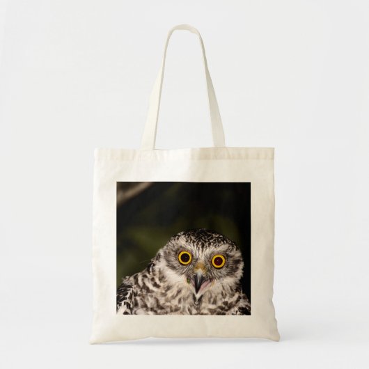 Krachtige ovale Canvas tas (Voorkant)