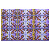 Krachtige paarden stof (Fat Quarter)