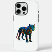 Krachtige Panther-kunst Case-Mate iPhone Case (Achterkant)
