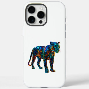 Krachtige Panther-kunst iPhone 16 Pro Max Hoesje