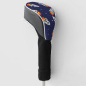 Krachtige raketten golfheadcover (Schuin)