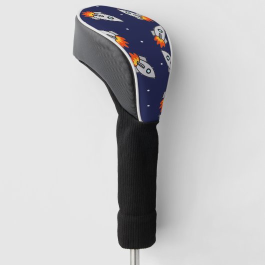 Krachtige raketten golfheadcover (Schuin)