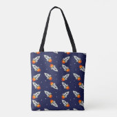 Krachtige raketten tote bag (Achterkant)