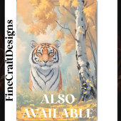 Krachtige Regal Tiger, Intense Gaze CB3 Decoupage Tissuepapier