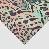 Krachtige Resting Jaguar Illustratie Tissuepapier (Detail)