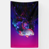 Krachtige robot spandoek (Verticaal)