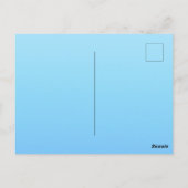 Krachtige roofdier besneeuwde wildernis koude scho briefkaart (Achterkant)