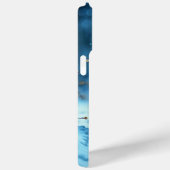 Krachtige roofdier besneeuwde wildernis koude scho Case-Mate iPhone case (Achterkant / Rechts)