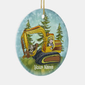 Krachtige Schep Kind ornament (Rechts)