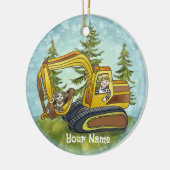 Krachtige Schep Kind ornament (Links)