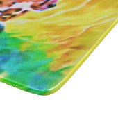 Krachtige Schetah Dierenschildering. Bestel nu Snijplank (Hoek)