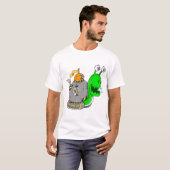 Krachtige slak Tank T-Shirt (Voorkant volledig)