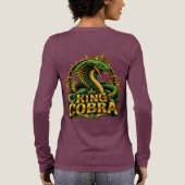Krachtige Slang Shirt Design – Wild & Onverschrokk (Achterkant)