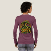 Krachtige Slang Shirt Design – Wild & Onverschrokk (Achterkant)