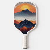 Krachtige slangenontwerppeddel pickleball paddle (Achterkant)