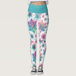 Krachtige Sneeuwvlokken Leggings