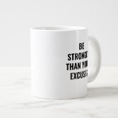 Krachtige speciale Mok voor fitness of werkdoel (Voorkant rechts)