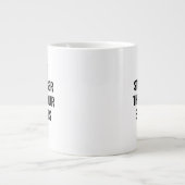 Krachtige speciale Mok voor fitness of werkdoel (Voorkant)