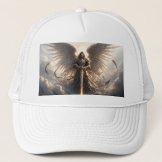 Krachtige St Michael de Aartsengel Trucker Hoed Trucker Pet