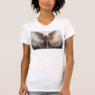 Krachtige St Michael de Aartsengel Vrouwen T-shirt