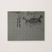 Krachtige Stelling: Handel Als Mannen, Wees Sterk Legpuzzel (Horizontaal)