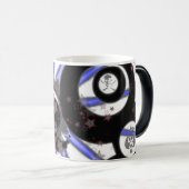 Krachtige sterren en cirkels magische mok (Voorkant rechts)