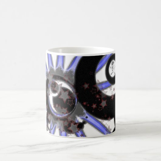 Krachtige sterren en cirkels magische mok (Center)