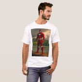 Krachtige superheld kunst aan de muur - Inspireren T-shirt (Voorkant volledig)