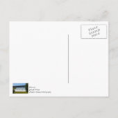 Krachtige tabelrotdemam briefkaart (Achterkant)