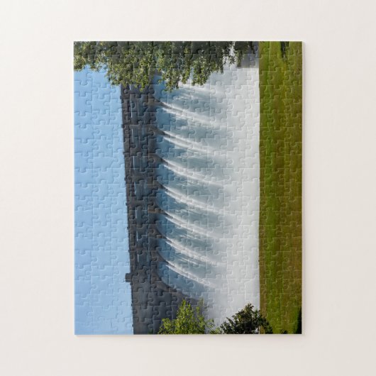 Krachtige tabelrotdemam legpuzzel (Verticaal)