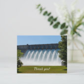 Krachtige Table Rock Dam Briefkaart (Staand voorkant)