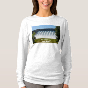 Krachtige Tapelrots met lange beschermhoes T-shirt