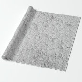 Krachtige textuur op grijs cadeaupapier (Uitgerold)