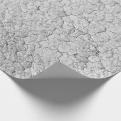 Krachtige textuur op grijs cadeaupapier (Hoek)