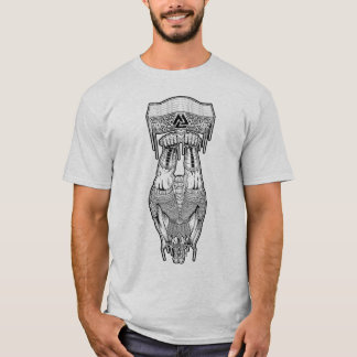 Krachtige Thor Lijn Kunst Versie T-Shirt