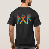 Krachtige Thor T-shirt - Volledige kleur (Achterkant)