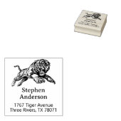 Krachtige Tijger Retouradres Stempel (Gestempeld)