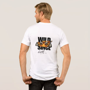 Krachtige Tijgerogen Grafische T-shirt Wild sinds