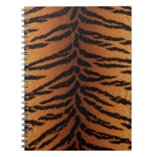 🐅 Krachtige Tijgerstreep Dierprint Stijl 🐅 Notitieboek