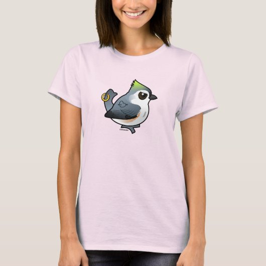 Krachtige Titmouse T-shirt (Voorkant)