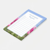 KRACHTIGE TULIPS OM POST-IT-OPMERKINGEN VAN DE LIJ POST-IT® NOTES (Schuin)