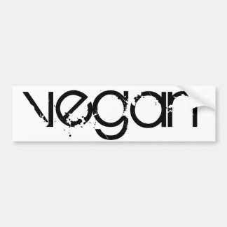 Krachtige Vegan Bumpersticker