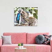 KRACHTIGE VEREN CANVAS AFDRUK (Insitu (Woonkamer))