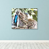 KRACHTIGE VEREN CANVAS AFDRUK (Insitu (Houten vloer))