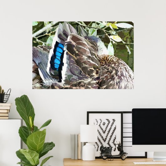 KRACHTIGE VEREN POSTER (Thuiskantoor)