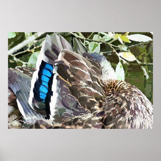 KRACHTIGE VEREN POSTER (Voorkant)